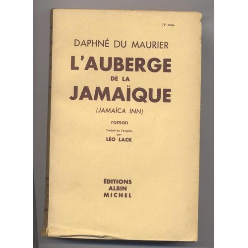 L' Auberge de la Jamaïque Littérature Rakuten