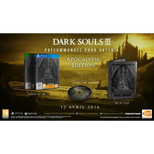 Dark Souls Iii - Edition Apocalypse Ps4