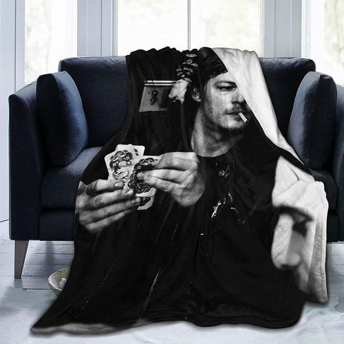Daryl Dixon Couverture En Velours Ultra Douce Et Light Pour Lit Microfibre De Qualit Suprieure Toutes Saisons Origine Chine Lavage En Machine Ou A La Main Ideal Pour La Maison, Les V