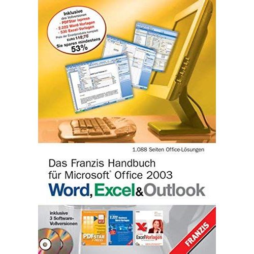 Das Franzis Handbuch F?R Microsoft Office 2003, M. 2 Cd-Roms   de Hiroshi Nakanishi  Format Broch 