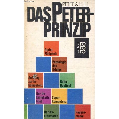 Das Peter-Prinzip, Oder Die Hierarchie Der Unfhigen   de PETER LAURENCE J.  Format Broch 