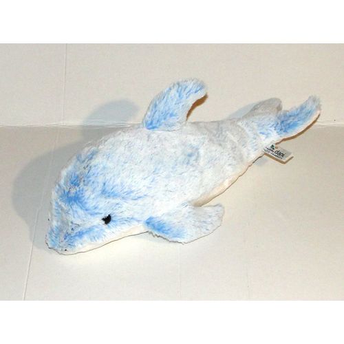 Dauphin Chin Bleu Creations Dani Peluche Doudou Poisson 34 Cm