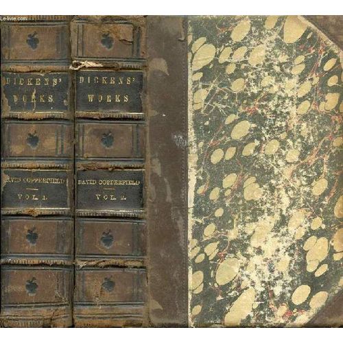David Copperfield, 2 Volumes   de charles dickens  Format Reli 