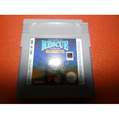 David Crane's The Rescue Of Princess Blobette Game Boy