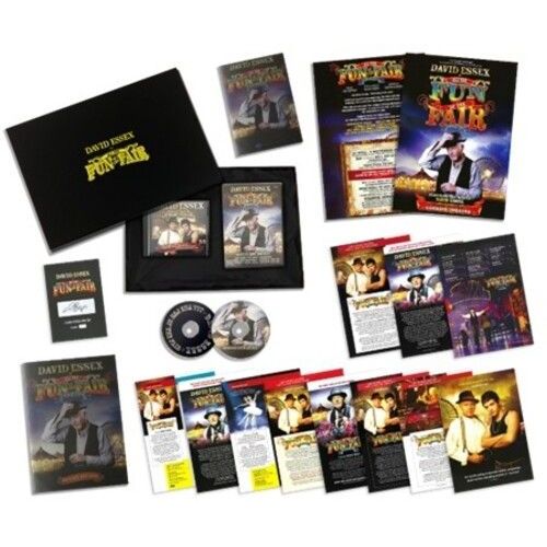 David Essex - All The Fun Of The Fair - Super Deluxe Cd+Dvd Box Set With Signed & Numbered Certificate, Reproduction Program, Flyers & Posters [Compact Discs] With Dvd, Boxed Set, Deluxe Ed, Poster, Autographed / Star Signed, Uk - Import - David Essex