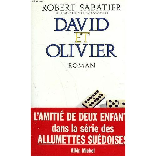 David Et Olivier.   de robert sabatier  Format Broch 