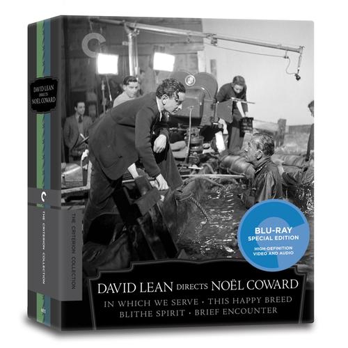 David Lean Directs Noel Coward (In Which We Serve, This Happy Breed, Blithe Spirit, Brief Encounter) (Criterion Collection) [Blu Ray] de Noel Coward, David Lean