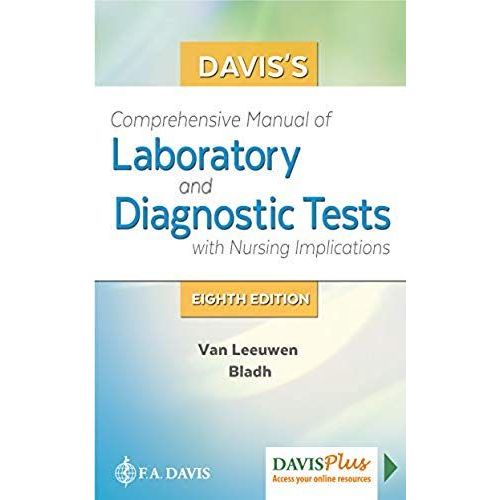 Davis's Comprehensive Manual Of Laboratory And Diagnostic Tests With Nursing Implications   de Anne M. Van Leeuwen  Format Broch 