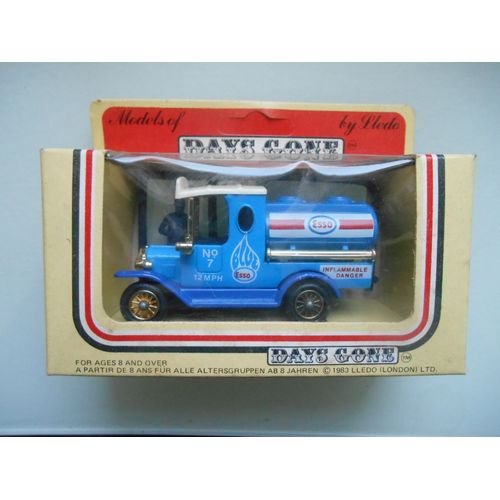 Days Gone Lledo Vhicule Camion Esso N 7 Et Figurines 1984