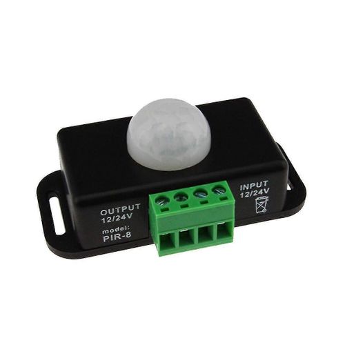 DC 12V 24V 8A Rglage Automatique PIR Capteur De Mouvement Commutateur IR Infrarouge Dtecteur Lumire Interrupteur Module fo