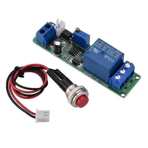Dc 12v Dlai Rglable Module DArrt Relais De Temporisation Interrupteur Temporis 1-10sec Dlai Arrt Module Interrupteur