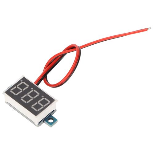Dc 440v Voltmtre Numrique Bricolage Stable Haute Prcision De Mesure Led Panneau De Voltmtre Numrique Green-Ym