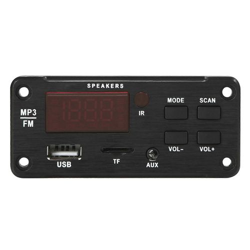 DC 6V12V Bluetooth 5.0 MP3 Dcodeur Module Affichage Numrique Double Dcodage Audio Sans Fil Rcepteur Module avec Tlcommande