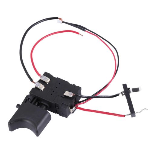 Dc 7.2 V - 24 V 16a Interrupteur De Commande De Perceuse lectrique Interrupteur  Gchette Sans Fil Avec Petite Lumire Pour
