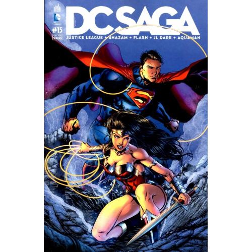 Dc ( D.C. ) Saga N 15 ( Justice League + Shazam + Flash + Justice League Dark + Aquaman )   de collectif  Format Broch 
