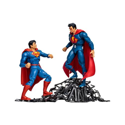 Dc Multiverse Multipack Figurine Superman Vs Superman Of Earth-3 (Gol