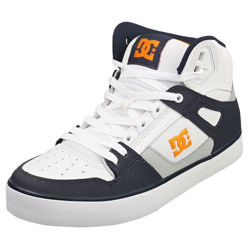 Dc Shoes Pure High-Top Wc Homme Baskets Dcontract Navet Blanc - 40 1/2