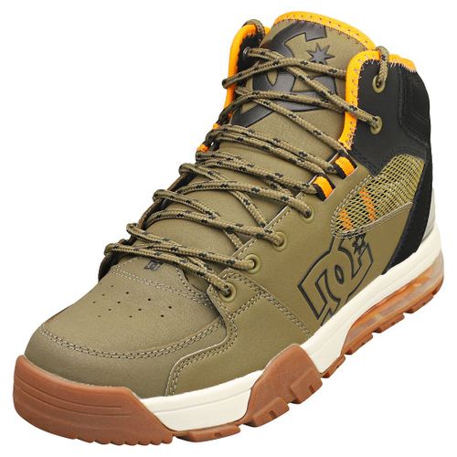 Dc Shoes Versatile Hi Wr Homme Baskets Patin Vert Noir - 41