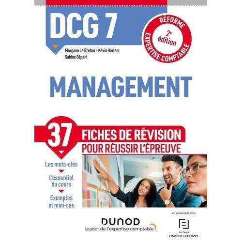 Management Dcg 7 - Fiches De Rvision    Format Grand Format 