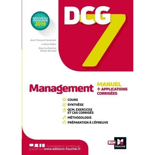Dcg 7 Management    Format Beau livre 