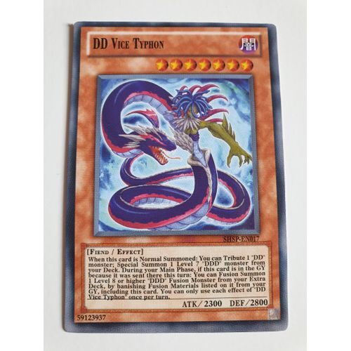 DD VICE TYPHON Cartes de jeux Rakuten