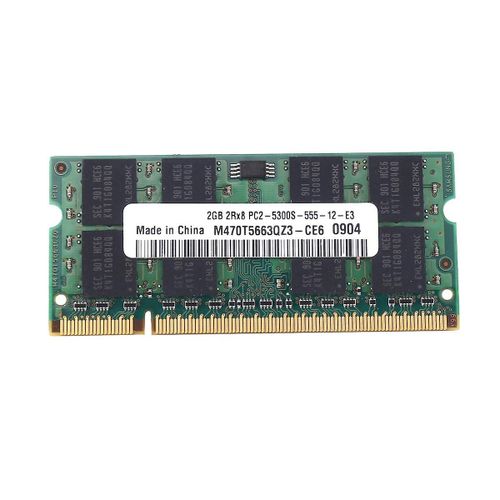 DDR2 2 Go de mmoire RAM PC2 5300 Ordinateur portable RAM Memoria SODIMM RAM 667MHz Mmoire 200Pin RAM Mmoire