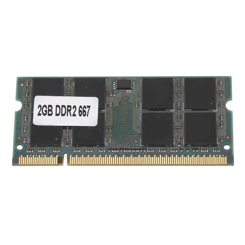 DDR2 2G 667MHZ pour PC2-5300 Mmoire entirement compatible pour carte mre Intel/AMD 200 broches