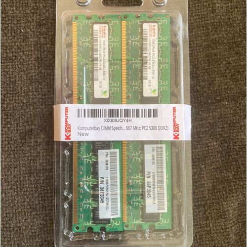 Memoire Hynix DIMM Ddr2 PC2-5300 2x1Go 667MHz