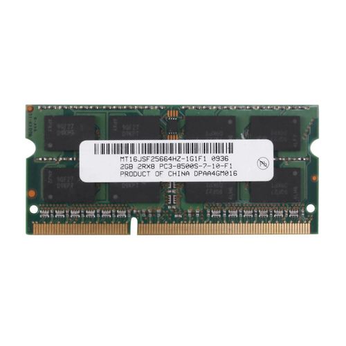 Ddr3 2gb Mmoire Portable Ram 2rx8 Pc3-8500S 1066mhz 204broches 1.5v Notebook Ram