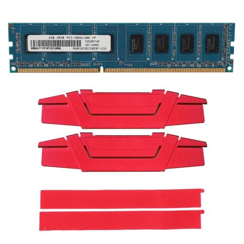 DDR3 4GB Desktop Mmoire Ram+Gilet de refroidissement 1333 MHz PC3-10600U 240Pins DIMM Ram Haute Performance pour