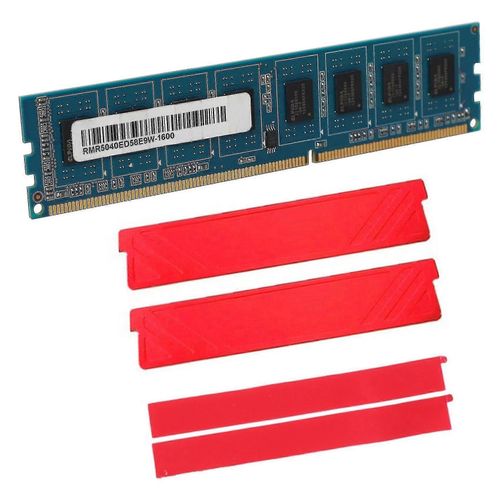 Ddr3 4gb Desktop Memory + Cooling Vest 2rx8 1600mhz Pc3-12800u 240pins 1.5v Dimm Ram pour Intel Amd Mo