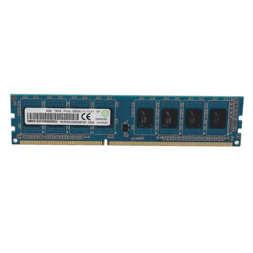 DDR3 4GB Mmoire de bureau 1RX8 PC3L-12800U 1600Mhz 240Pins 1.35V CL11 DIMM Ram pour carte mre AMD