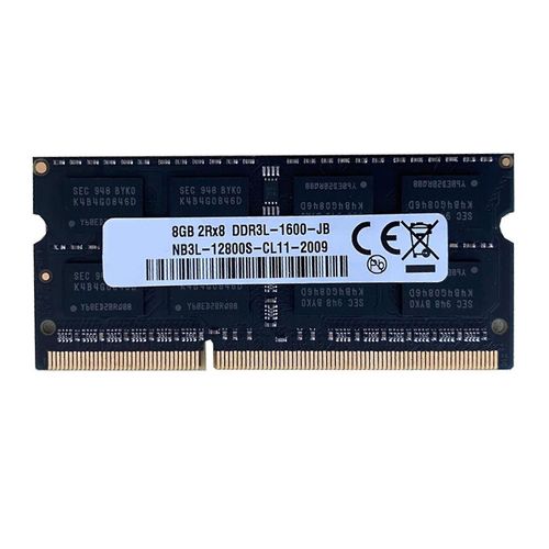 DDR3 8 Go Mmoire RAM pour ordinateur portable 1600Mhz PC3-12800 1.35V 204 broches SODIMM Support Double canal pour la mmoire dordinateur portable Intel AMD