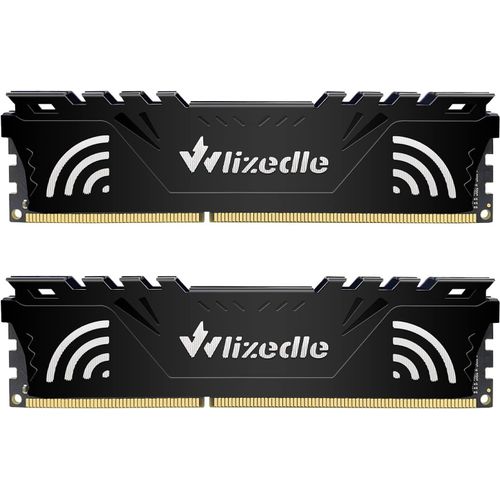 DDR3 Mmoire RAM 16Go Kit (2x8Go) 1333MHz CL9 UDIMM Module de Mmoire PC3-10600 240-Pin 1.5V pour Ordinateur de Bureau, Noir