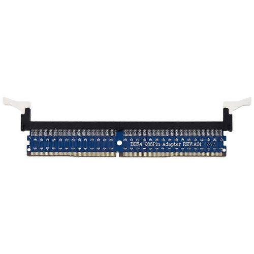 DDR4 288Pin DIMM Adaptateur Riser Testeur de mmoire Carte de protection de mmoire Carte dextension de circuit Carte dlvation Big Ear