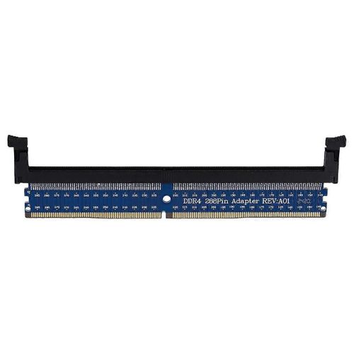 DDR4 288Pin DIMM Adaptateur Riser Testeur de mmoire Carte de protection de mmoire Carte dextension de circuit Carte dlvation Petite oreille