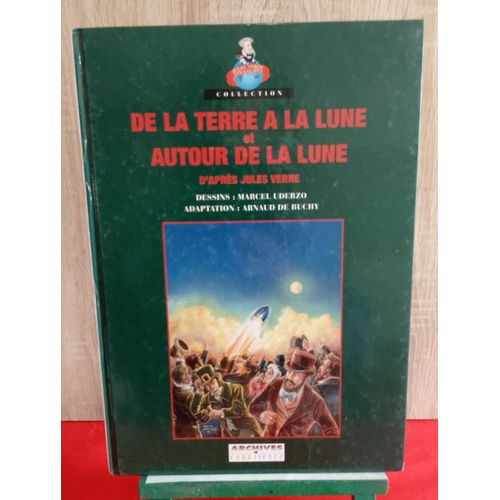De La Terre  La Lune Et Autour De La Lune, Ddicace De Marcel Uderzo   