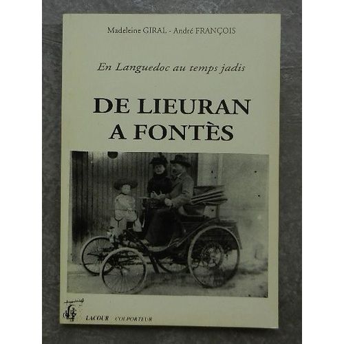 De Lieuran  Fonts. En Languedoc Au Temps Jadis. Sign   