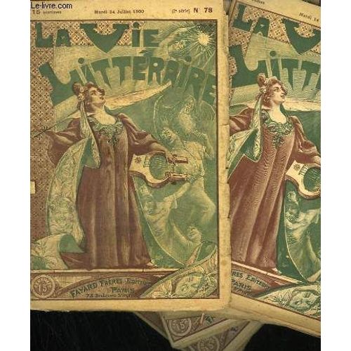 Lot De 7 Fascicules Comprenant L'histoire Complete De L'implacable Service. La Vie Litteraire