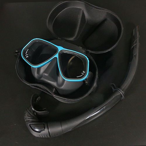 De Plonge Gratuit Similaire D'apollo,Cadre En Alliage D'aluminium,Lunettes Dioptrie Configurables,S De Plonge En Apne,Ensemble De Tubes Humides - Type Bule With Tube