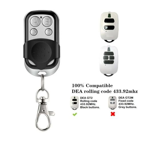 Dea Gt2 Gt4 Dea Mio Tr2 Tr4 433mhz Tlcommande Dea Porte Ouvre-Porte De Garage Commande De Garage Code Roulant 433.92mhz--
