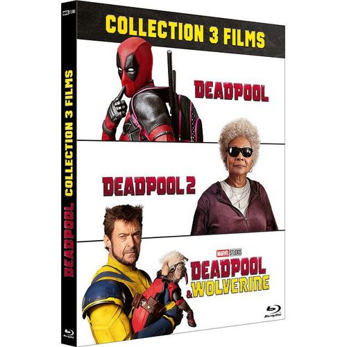 Deadpool 1 + 2 + Deadpool & Wolverine - Blu-Ray