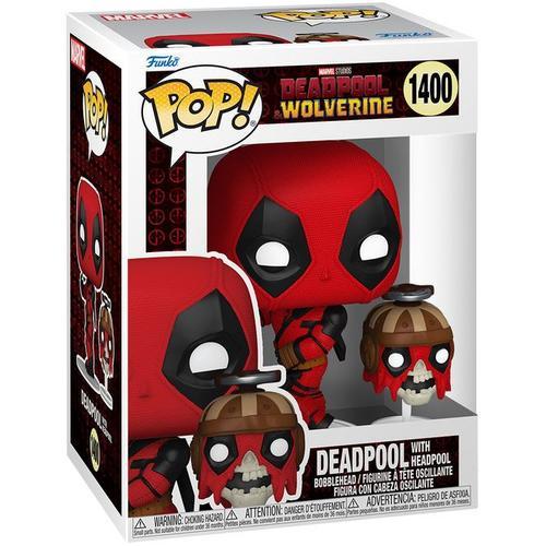 Deadpool 3 Pop & Buddy! Vinyl Figurine Deadpool W/Headpool 9 Cm