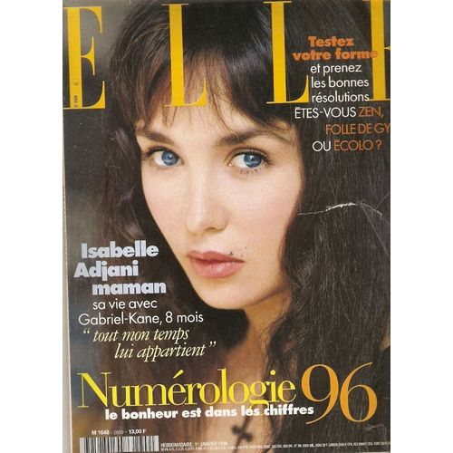 Dean Martin 2p/ Johnny Depp & Robert Mitchum 1p/ Isabelle Adjani 10p/ Chiara Mastroianni 2p/ Yolande Moreau 1p/ 2609