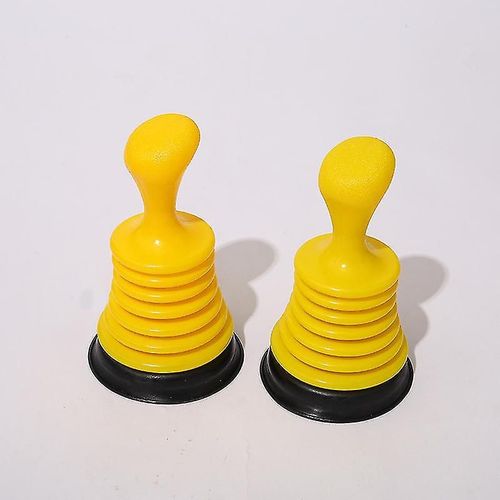 Dboucheur  Soufflets Type V, 2 Pices, Jaune
