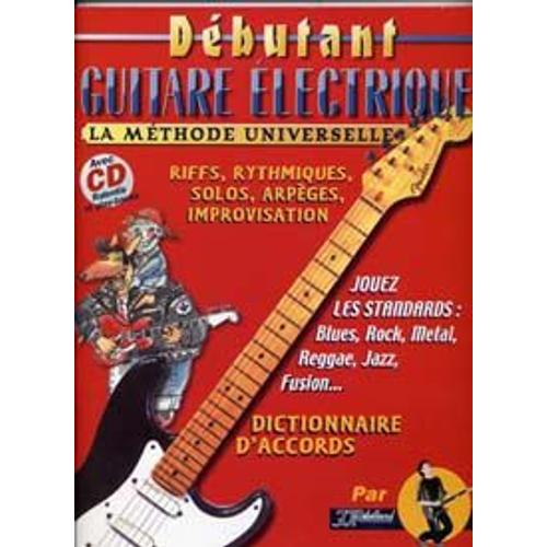 Debutant Guitare Electrique Universelle Rebillard Tab Cd