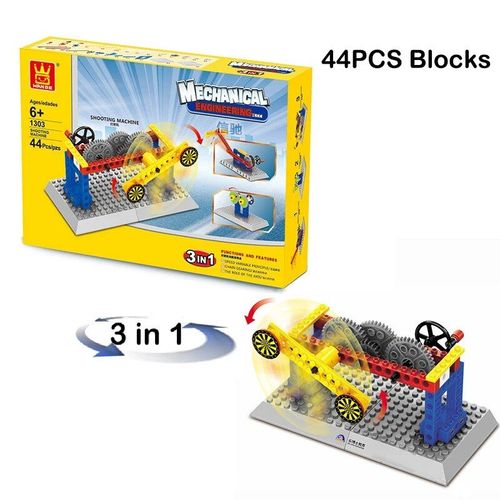 Dcennie S De Construction Manuels Pour Enfants, Puzzle Scolaire, Transmission  Engrenages Fuchsia, Groupe Mcanique, Jouets Intelligents Ouverts, Cadeaux