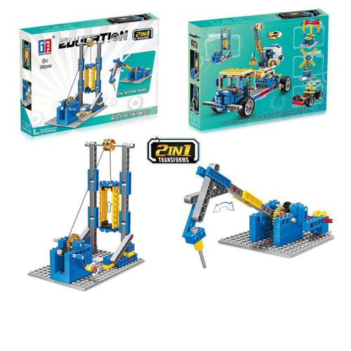 Dcennie S De Construction Manuels Pour Enfants, Puzzle Scolaire, Transmission  Engrenages Fuchsia, Groupe Mcanique, Jouets Intelligents Ouverts, Cadeaux