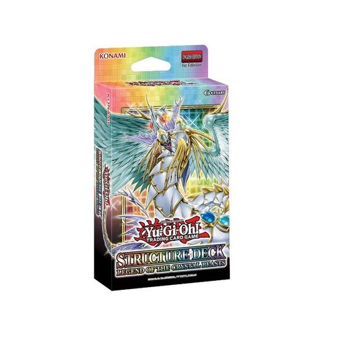 Konami Yu-Gi-Oh! Jeu De Cartes  Jouer  - Deck De Structure : La Lgende Des Btes Cristallines