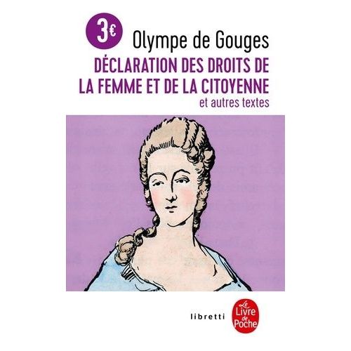 Dclaration Des Droits De La Femme Et De La Citoyenne    Format Poche 